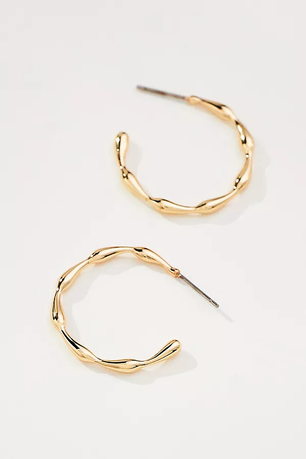 Teardrop Infinity Hoop Earrings | Anthropologie (US)