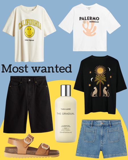 Your most wanted for this week June 14th. More shorts and some great t shirts. Now we just need some warmer weather. 

#LTKuk #LTKstyletip #LTKsummer