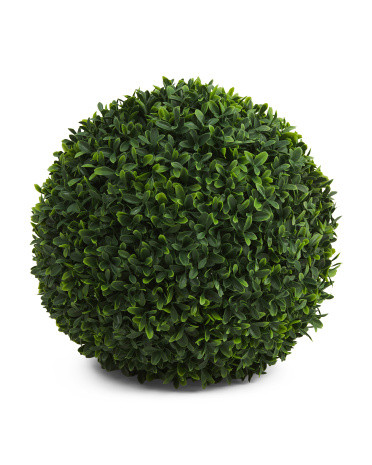 11in Uv Resistant Outdoor Boxwood Ball | TJ Maxx