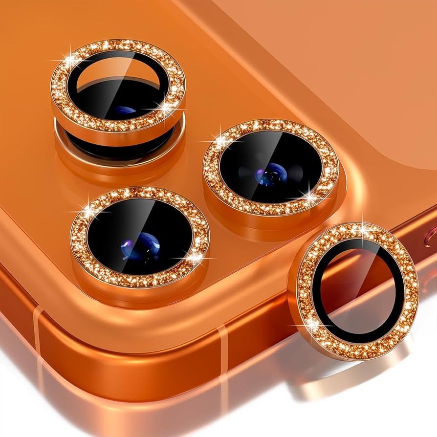 Choiche Compatible for iPhone 17 Pro/iPhone 17 Pro Max Camera Lens Protector Bling, 9H Tempered G... | Amazon (US)