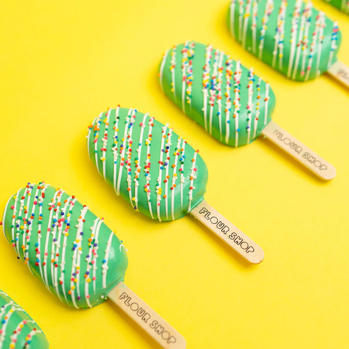 St. Patrick's Day Cakesicles | Goldbelly