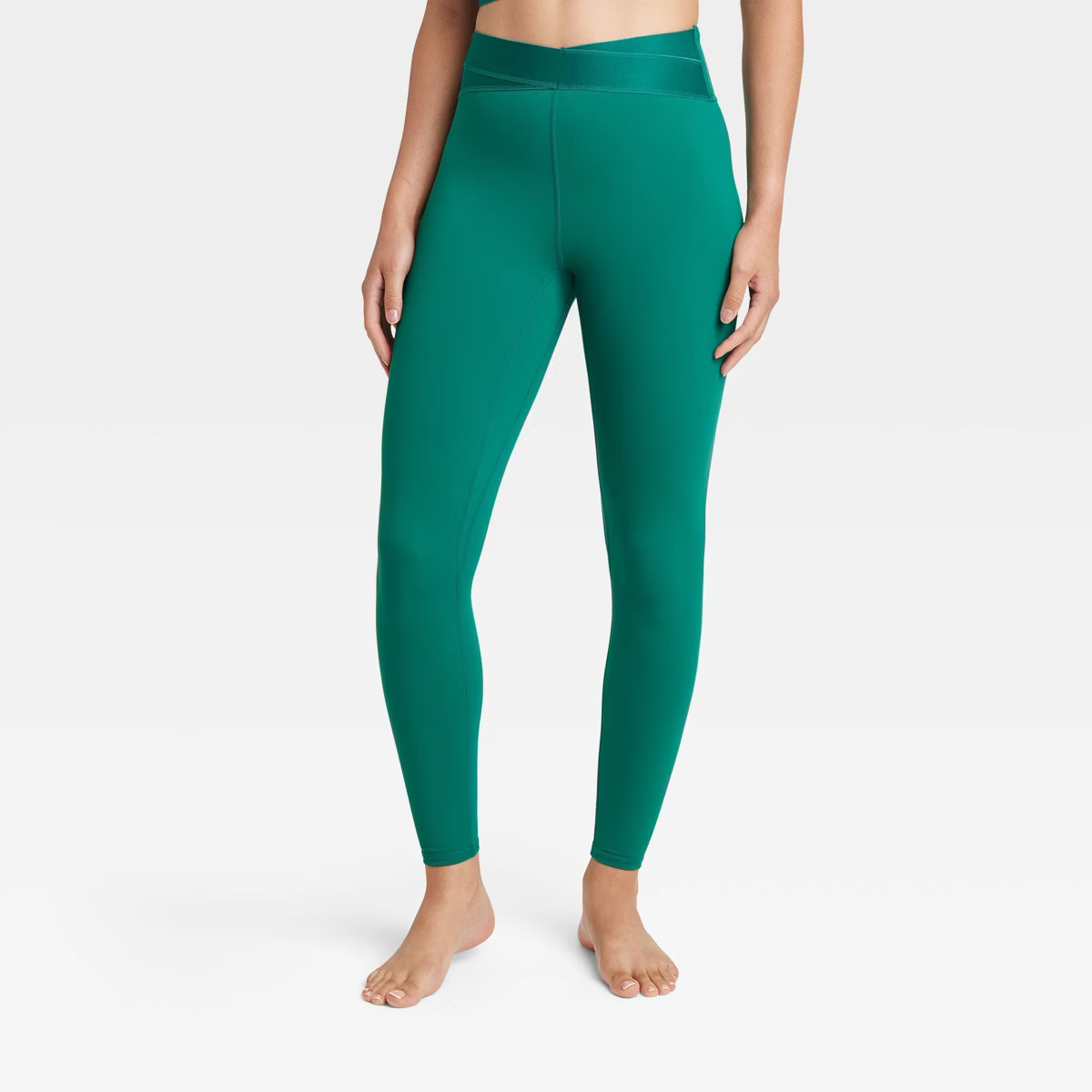 Women's High-Rise Wrap Waistband Leggings - JoyLab™ | Target