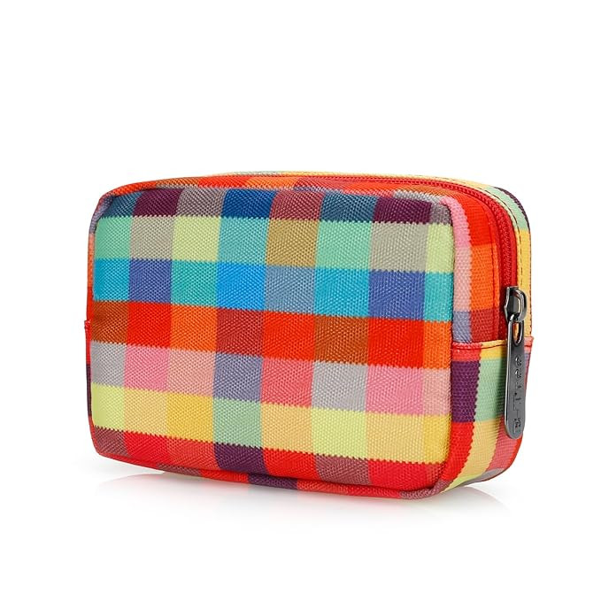 E-Tree Cute Small Pouch, Makeup Cosmetic Bag,Make up Bag for Purse,Toiletry Zipper Pouch,Tech Bag... | Amazon (US)