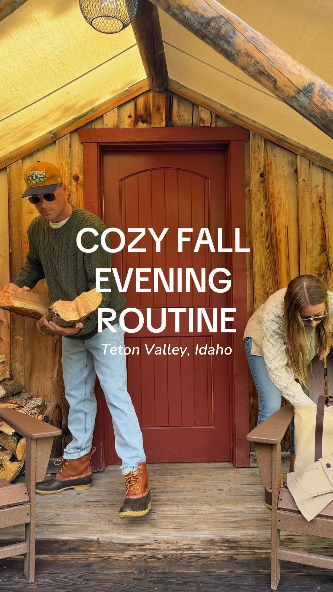 9/25/26 Our Cozy L.L.Bean Fall Layers 🍂

All the cozy L.L.Bean layers from our evening on the ranch in Idaho 🍂🤎 Linking both of our outfits from the day + the comfies we changed into for the evening.
My daytime look: longtime favorite fleece/flannel-lined Bean Boots, barn coat (M), Signature crewneck sweater (M) + waxed canvas/leather tote. For the evening I changed into Dark Cinder leggings (XS), Faded Sage fleece quarter-zip (M) + Shore hooded down puffer (S).
Chris wore his lined Bean Boots + Signature sweater (XL) during the day, then black sweats (L) + hoodie (XL) for the evening.
Basically our ideal fall uniform for chilly nights out west 🤎🏔️ Everything is linked here!

#LTKootd #LTKdayinmylife #LTKSeasonal