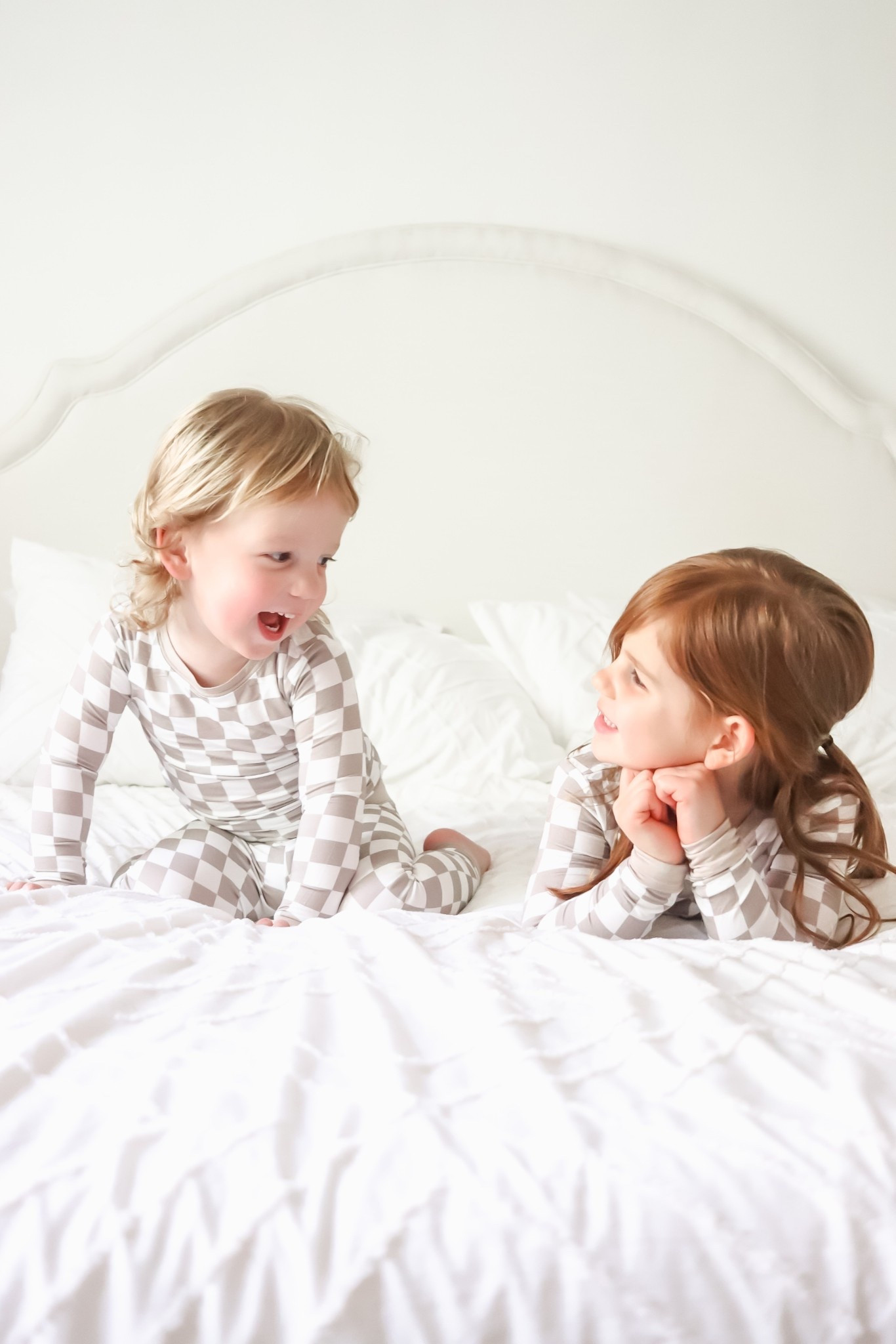 Neutral Checker Bamboo Pajamas for Kids

Kids pjs / family matching pajamas / toddler jammies / toddler pajamas / bamboo pjs  

#LTKFamily #LTKKids #LTKBaby