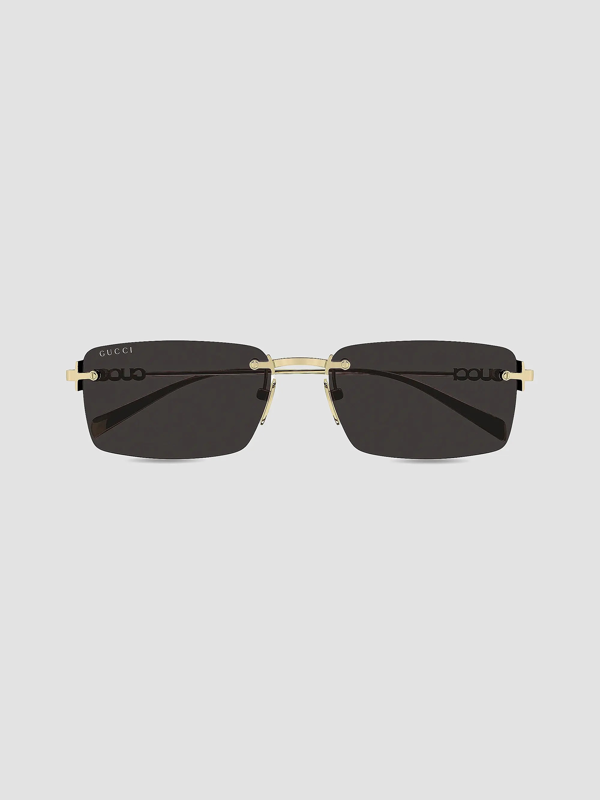 Gucci Block 56MM Rectangular Sunglasses | Saks Fifth Avenue