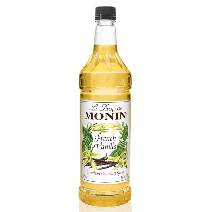 Monin - French Vanilla Syrup with Monin BPA Free Pump, Boxed, Versatile Flavor, Natural Flavors, ... | Amazon (US)