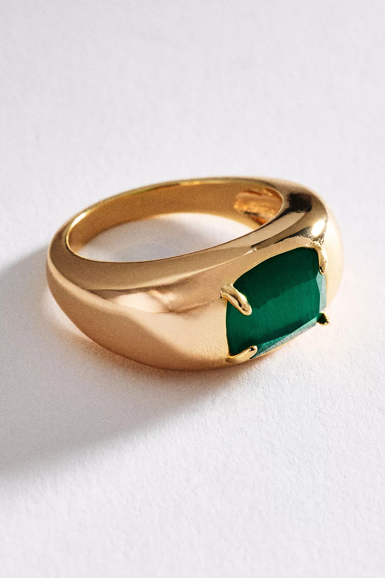 Rectangular Stone Chunky Ring | Anthropologie (US)