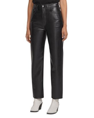 90s Fitted Recycled Leather Pants | Bloomingdale's (US)