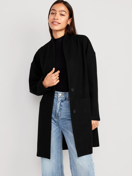 Long-Line Cardigan Coat for Women | Old Navy (US)