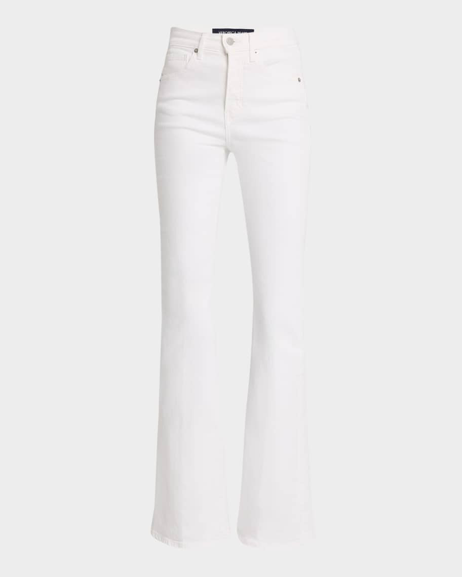 Beverly High-Rise Skinny Flare Jeans | Neiman Marcus