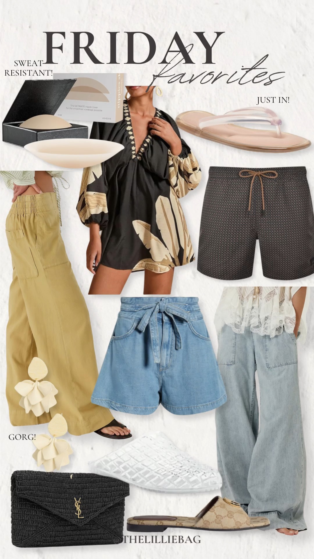 Part 2 is packed with some really good finds! My favorite sweat-resistant covers, the prettiest vacation dress, new jelly sandals, wide-leg denim, easy summer shorts, designer-inspired accessories, and a few luxe-for-less pieces I can’t stop clicking on. 🤍

summer outfits, vacation outfits, beach outfits, travel outfits, date night outfits, wide leg jeans, denim shorts, resort wear, Amazon finds, summer fashion, designer inspired, vacation style

#LTKSeasonal #LTKootd