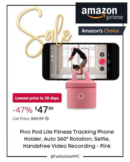No one available to help you create Reels??? PIVO has you covered!! Just keep moving and Pivo Will keep filming!! 🎊🎉 

AMAZON PRIME DAY is here!!!
Start shopping 🛒 and SAVING on the 2 biggest SALE days of the year!!!
Amazon - Amazon Prime - Prime Day - Sale Alert - Pivo - Selfie - Camera 

Follow my shop @fashionistanyc on the @shop.LTK app to shop this post and get my exclusive app-only content!

#liketkit #LTKunder100 #LTKunder50 #LTKFind #LTKU #LTKfamily #LTKswim #LTKtravel #LTKBacktoSchool #LTKsalealert #LTKxPrimeDay
@shop.ltk
https://liketk.it/4dQ2l