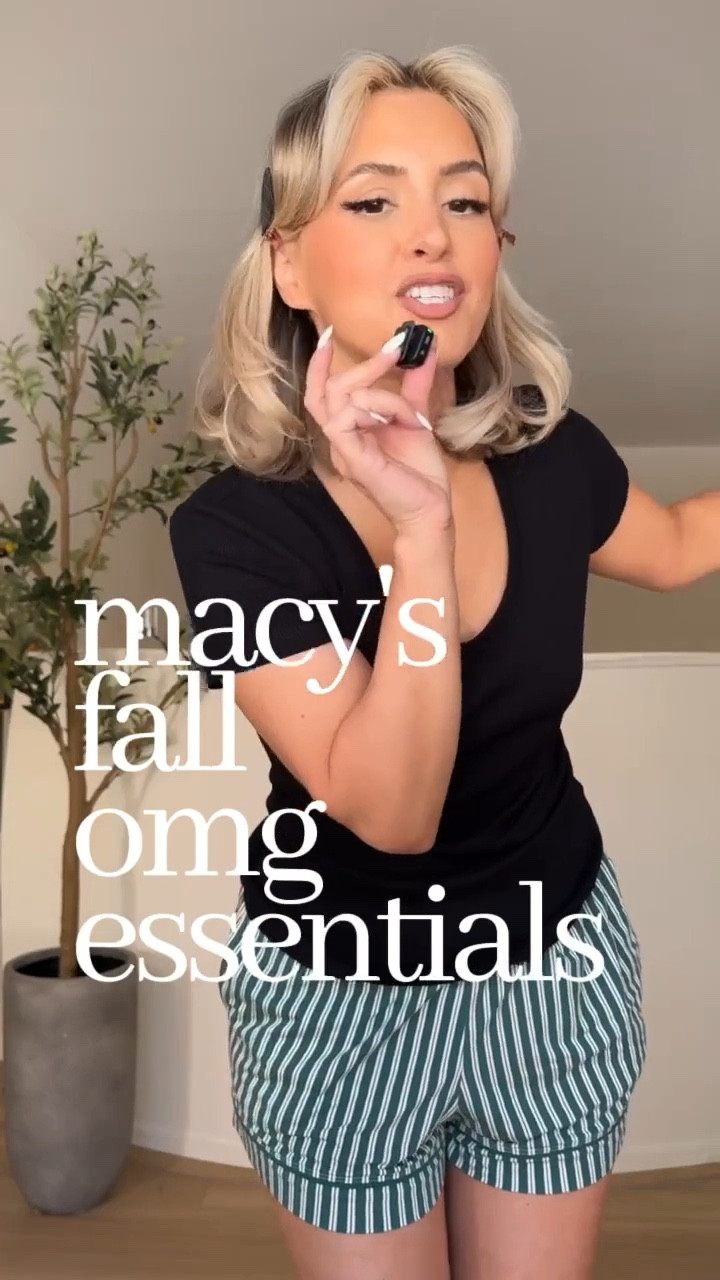 Macy’s Fall Essentials 

#LTKgrwm #LTKPetite #LTKootd