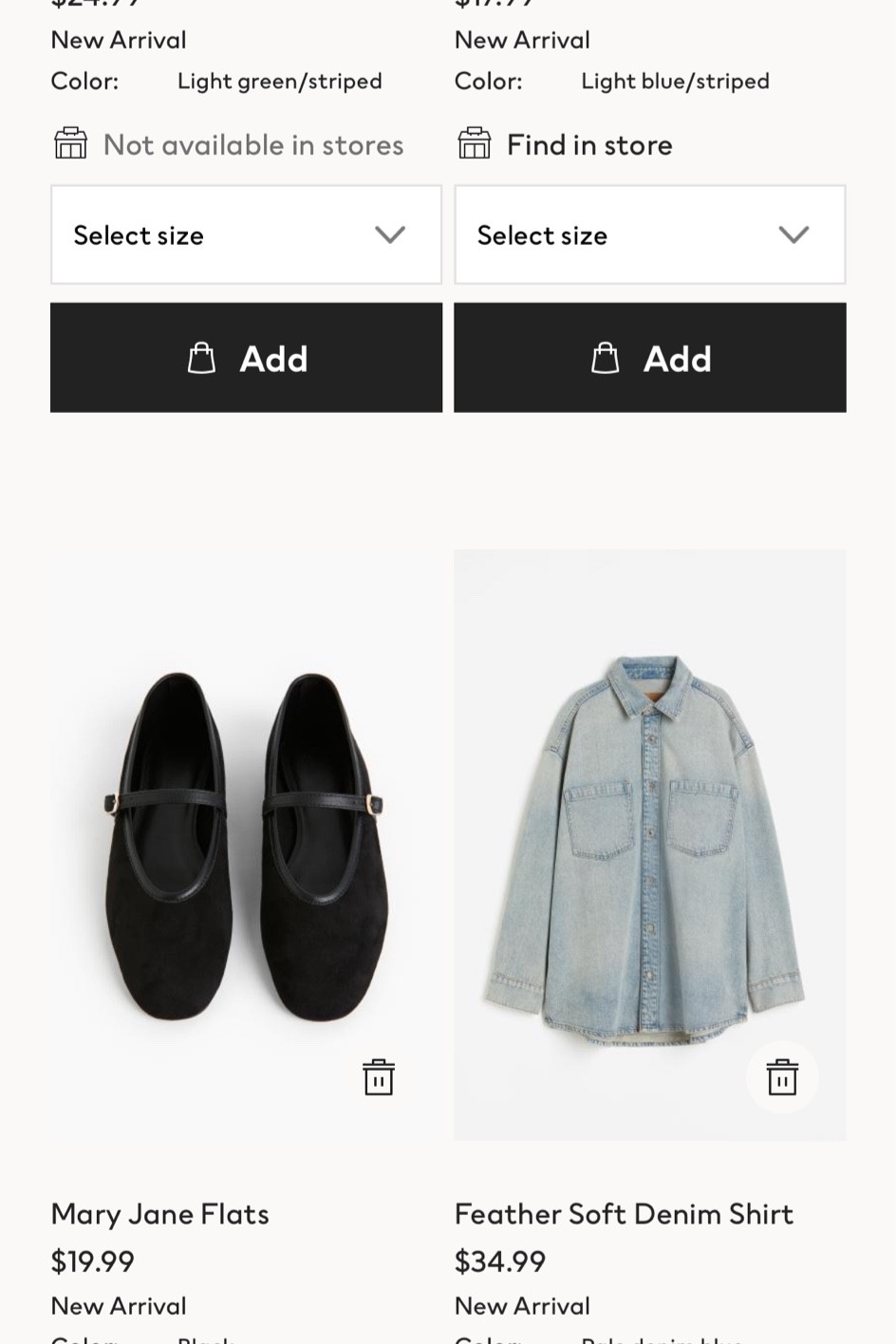H&M picks! 