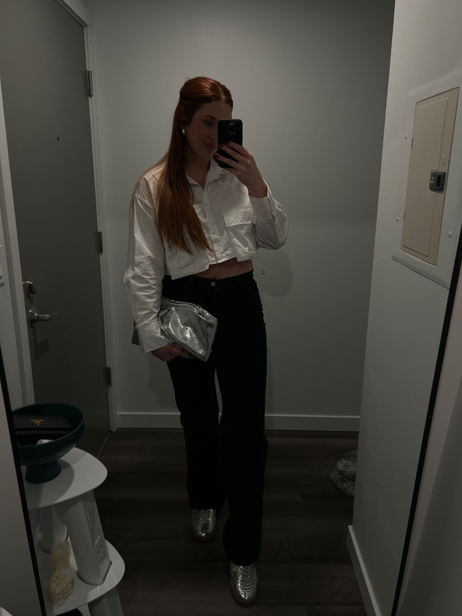 Seattle Vibes 🩶

#easystyle #metallic #casual #seattle #goingoutfit #amazonfinds