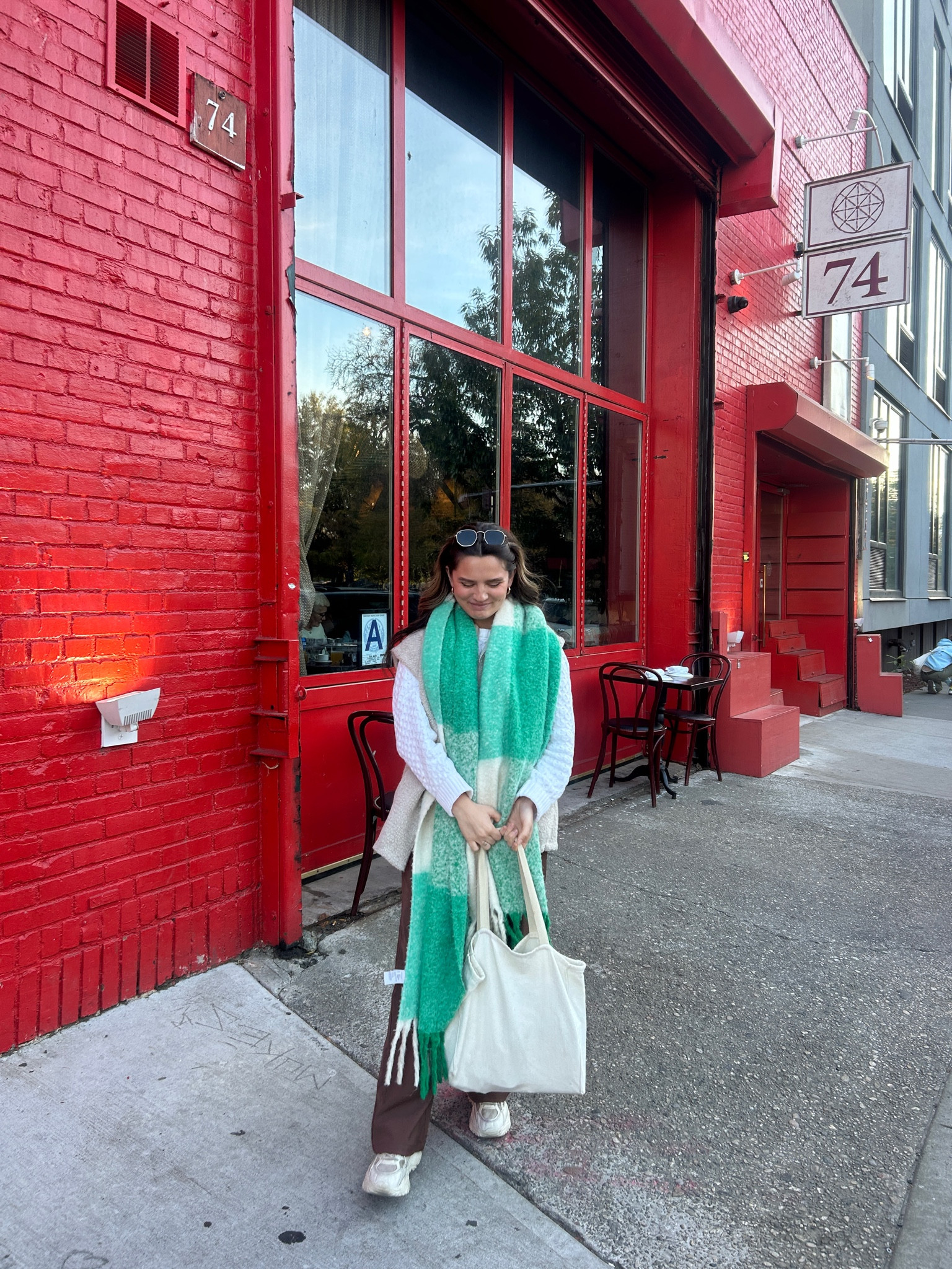 my cozy, NYC outfit 🌃🤍✨