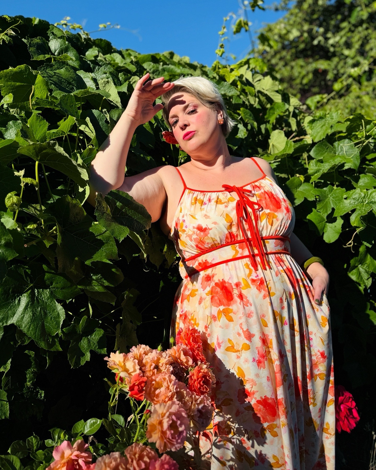 🍊🌴California dreaming 🌊 ☀️ 

This sunshiny dress in orange reminds me of literal oranges that soak up the sunshine. Vibrant and full of energy vibes. I can imagine wearing this dress to a California beach for a stroll with a floppy sun hat and large sunglasses. But for now, I’ll be in my garden.

I’m in the xxl and fit a 16/18 currently. Bust 48 inches upper waist 41, mid waist 45 hips 50.

For this dress comment SHOP and I’ll send you the deets! 🍊

#ltkunder50 #plussizedress #fatfashion #amazonfashionfinds #plussizefashion #plussizefashionblogger #seattleinfluencer #summerdress #ltkfashion 

#LTKStyleTip #LTKOver40 #LTKSeasonal