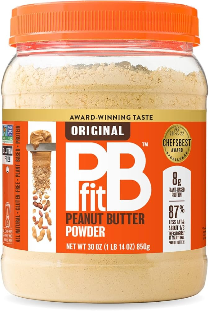 PBfit All-Natural Peanut Butter Powder, Powdered Peanut Spread From Real Roasted Pressed Peanuts,... | Amazon (US)