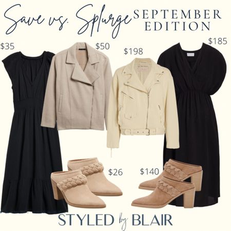 Save vs splurge fall
Outfit ideas 

#LTKunder100 #LTKsalealert #LTKSeasonal