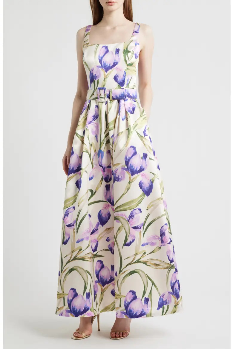 Floral A-Line Gown (Women) | Nordstrom | Nordstrom