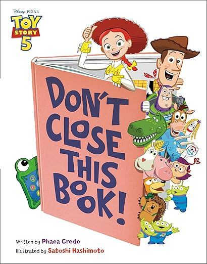 Don't Close This Book! (Disney/Pixar Toy Story 5)      Hardcover – May 5, 2026 | Amazon (US)