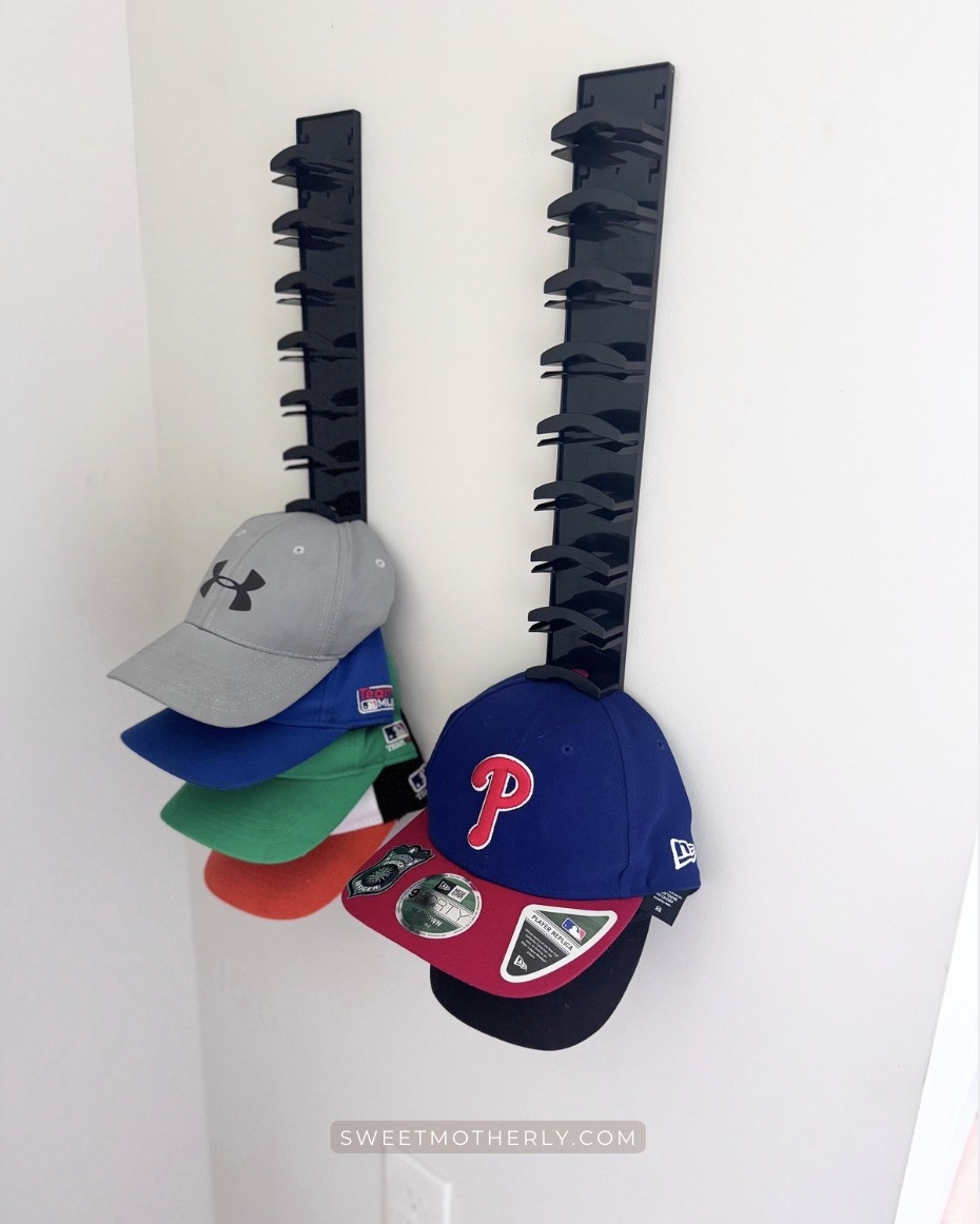 Best $10 I've spent in a while!! This 2-pack of hat organizers was a cinch to hang (no screws required)

Hat storage solutions
Baseball cap organizers
Closet hat storage
Wall mounted hat racks
Over the door hat organizer
Acrylic hat display
Minimal closet organization
Space saving storage ideas
Entryway hat organization

#LTKSeasonal #LTKSaleAlert #LTKHome