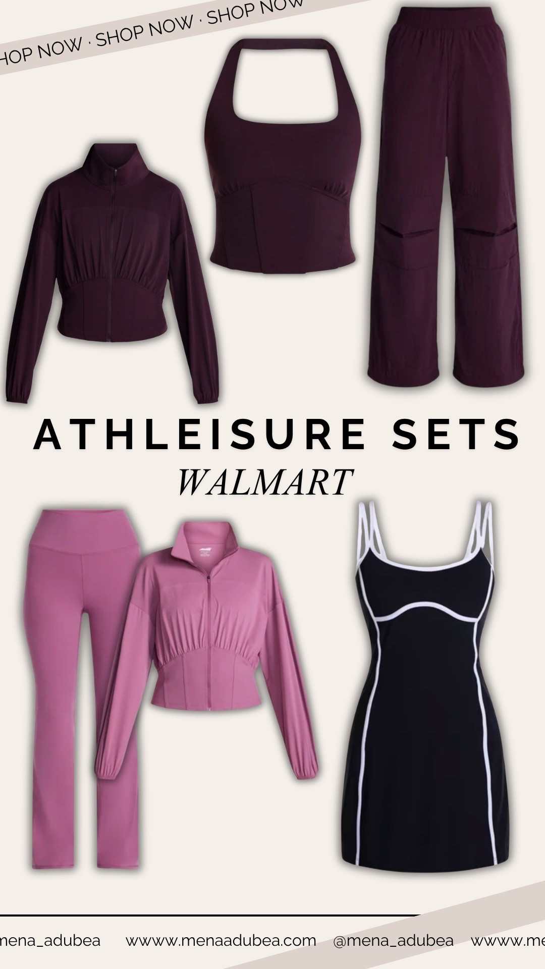 Walmart has the cutest athlesiure sets!