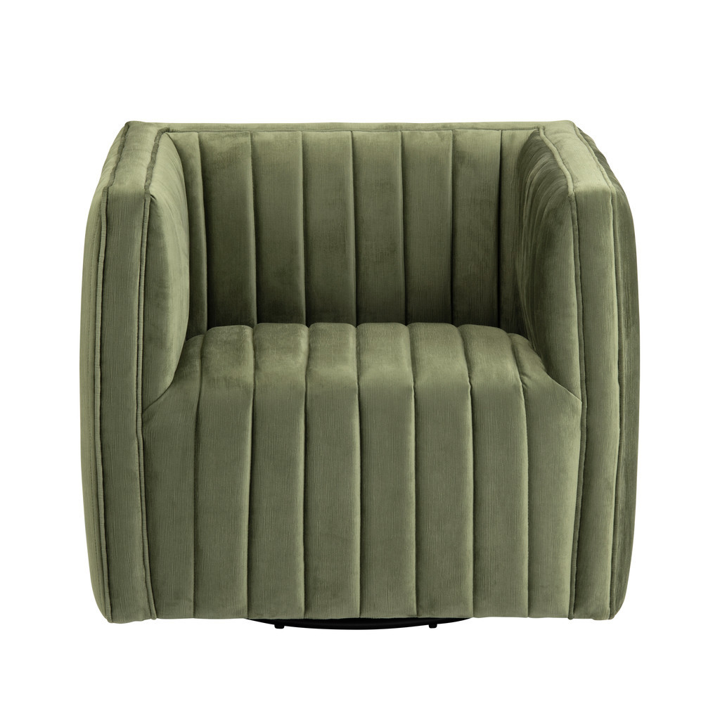 Upholstered Accent Chair In Green | 1stopbedrooms