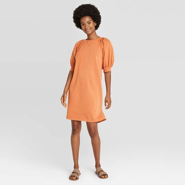 Women's Puff Short Sleeve T-Shirt Dress - Universal Thread™ | Target