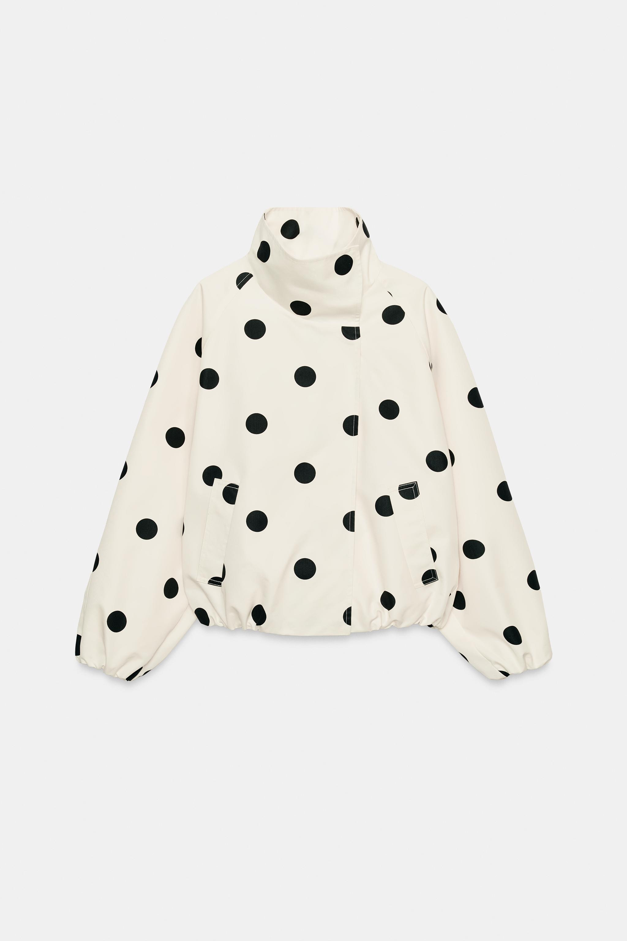 POLKA DOT BOMBER JACKET | Zara US