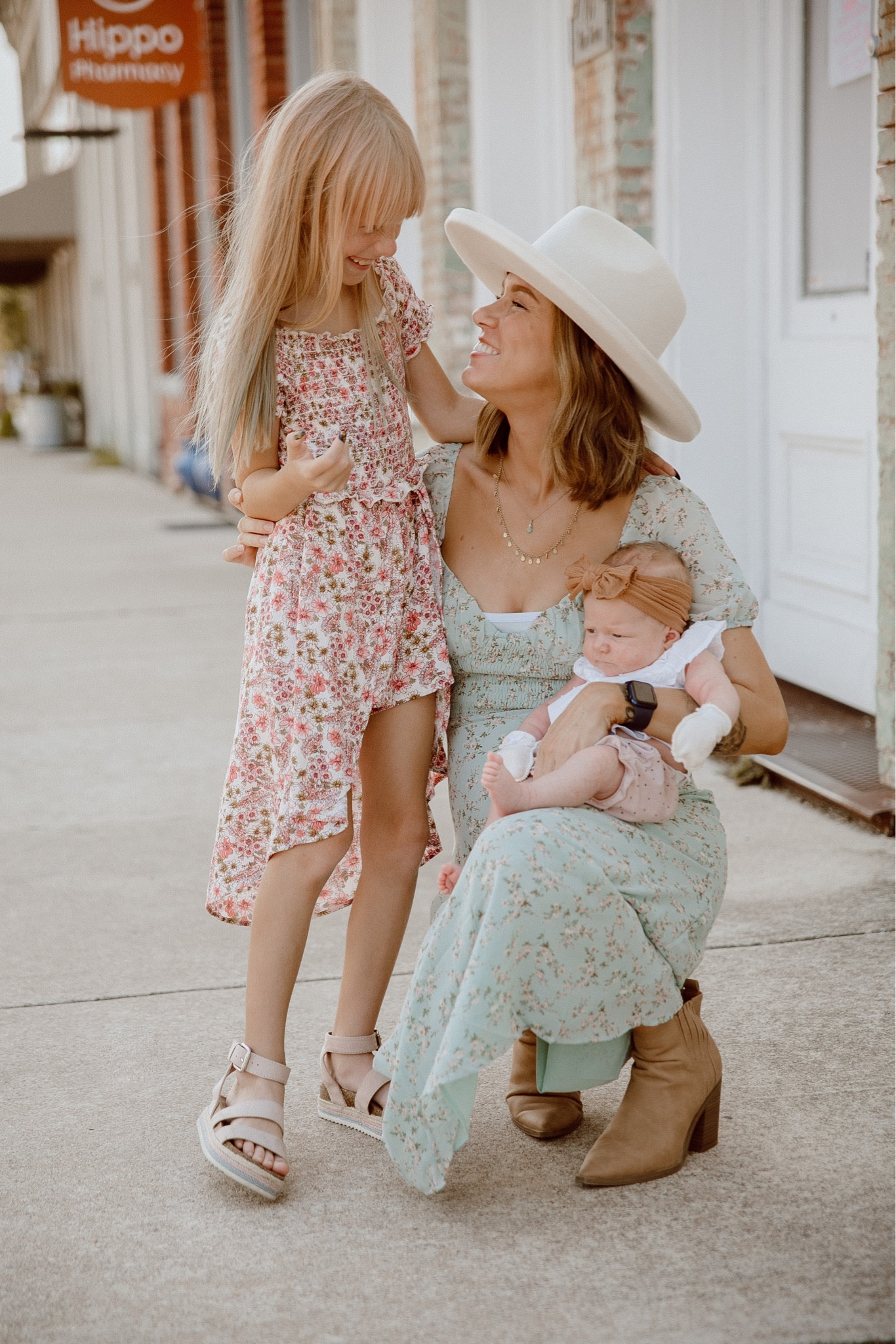 This little mama. She spends most of her days doting over Wesley, and helping hold her any chance she gets. This age gap between them is going to be so fun to watch as they grow 🤍

#LTKfamily #LTKkids #LTKbaby