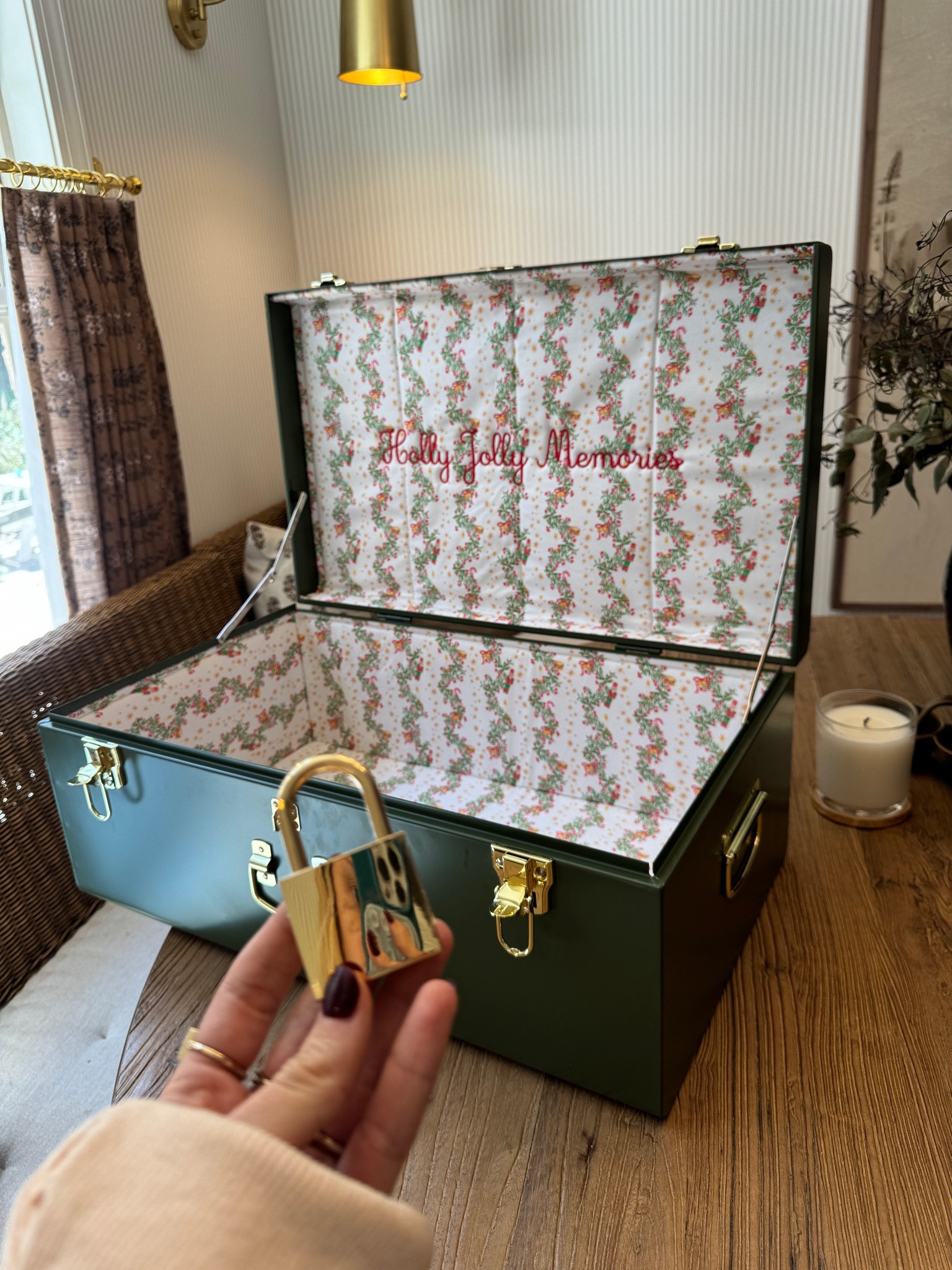 The best trunk for all of your holiday goodies! 

#LTKHoliday