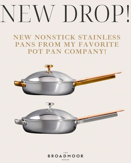 I am so excited about these new pans! Just dropped from my favorite pots and pan company! Nonstick stainless steel!

#LTKHome #LTKFamily #LTKStyleTip