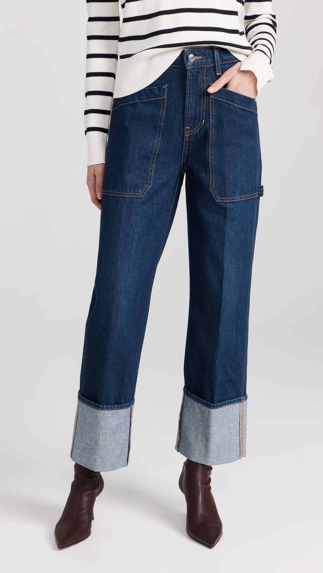 Dylan High Rise Straight Leg Jeans | Shopbop