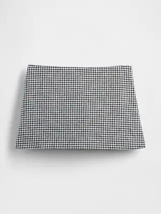 Low Rise Linen-Blend Mini Skort | Gap (US)