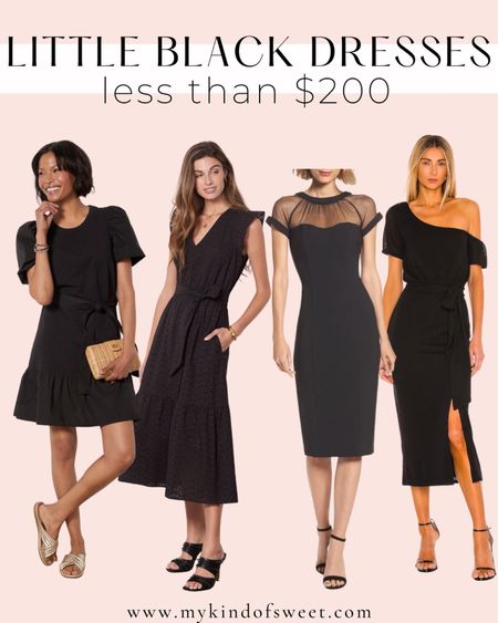 Little black dresses under $200 🖤

#LTKstyletip #LTKSeasonal #LTKwedding