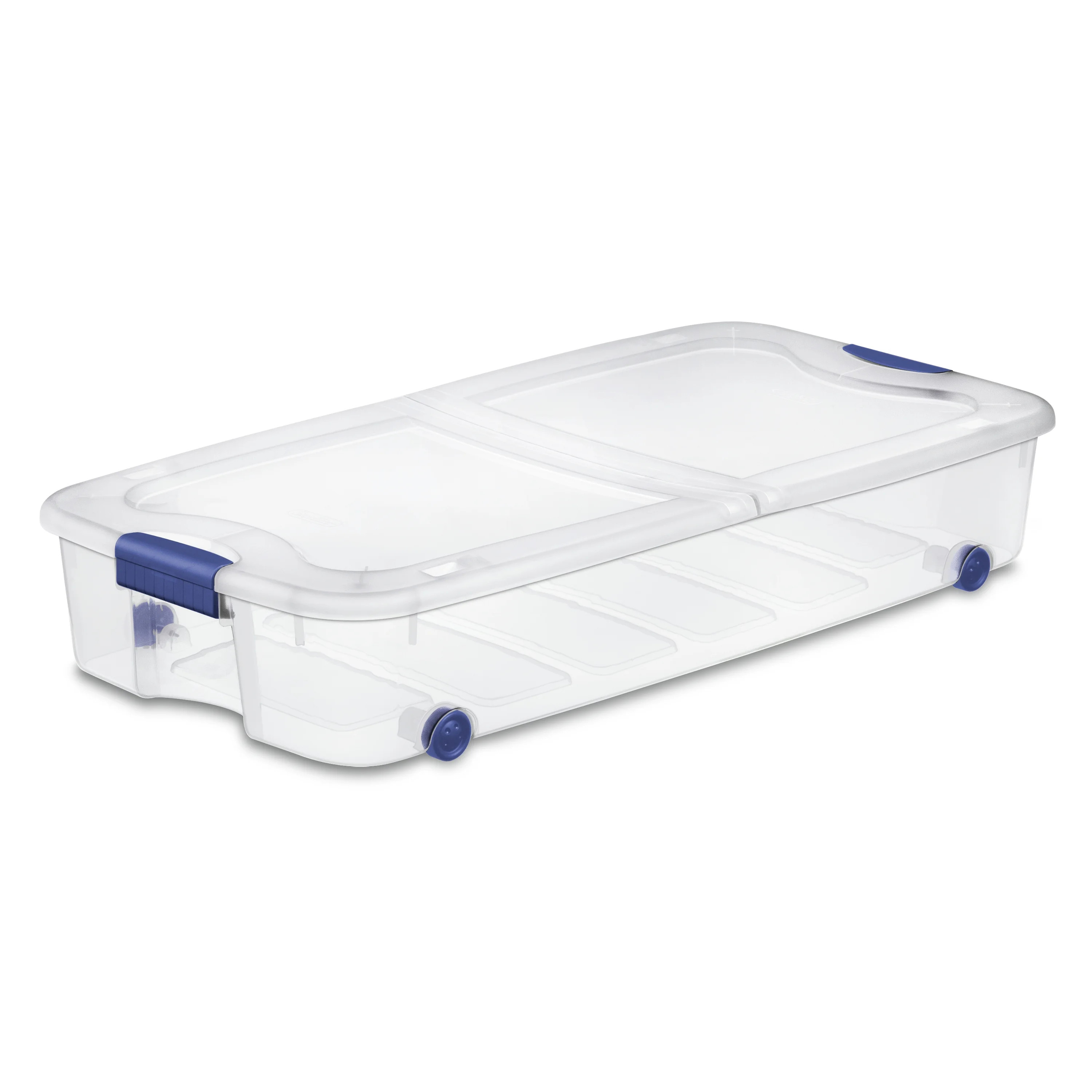 Sterilite 66 Quart Stadium Blue Ultra Storage Box - Walmart.com | Walmart (US)
