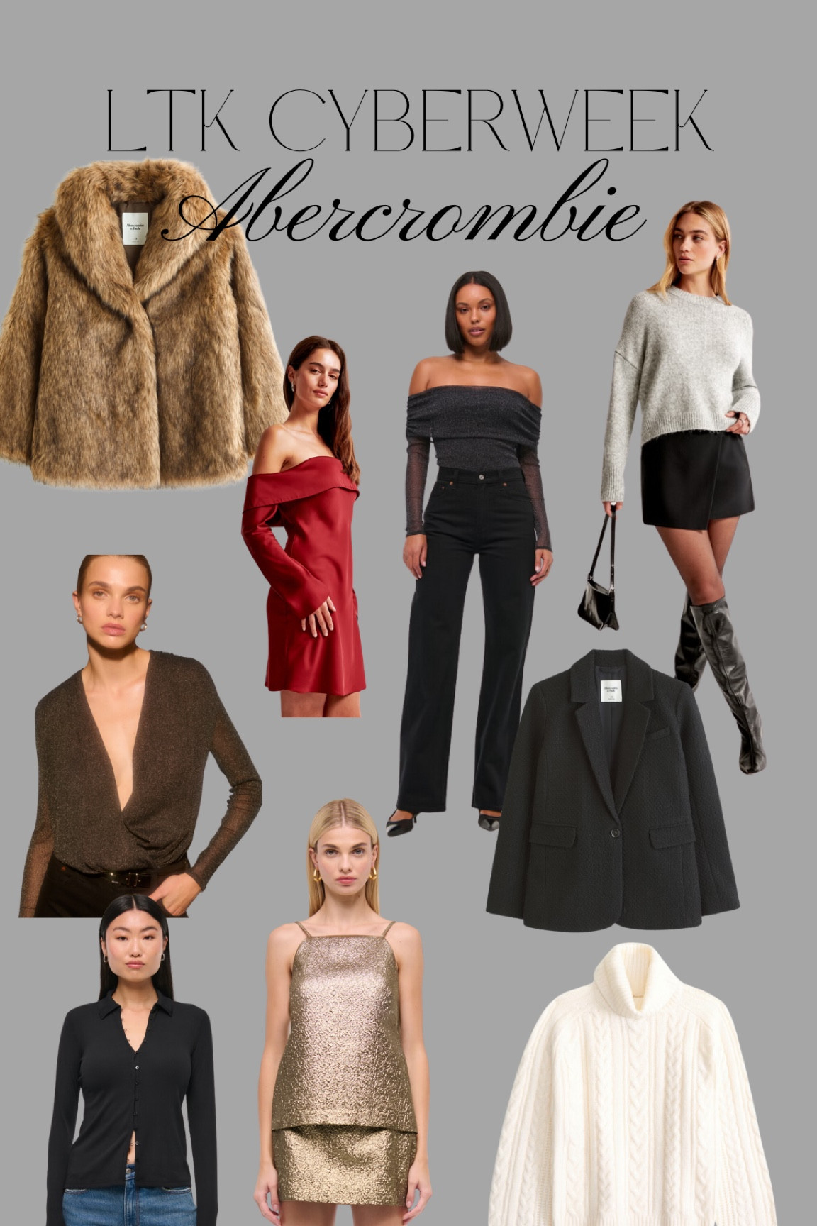 Cyberweek with Abercrombie 

#LTKHoliday #LTKCyberWeek #LTKGiftGuide