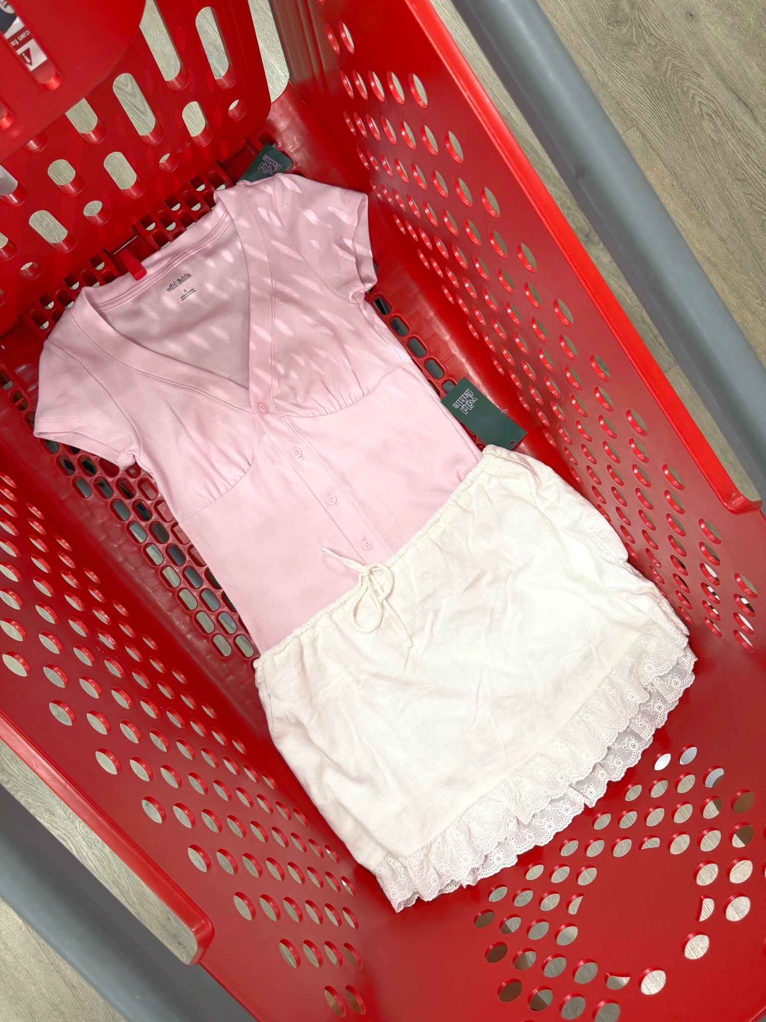 Women's Short Sleeve V-Neck Button-Up T-Shirt &  Women's Eyelet Trim Mini Skort -  Wild Fable x Target Outfit Ideas 
@Target #target #targetstyle #summeroutfitideas #newattarget #summertops #summerskorts

#LTKgrwm #LTKootd #LTKTravel