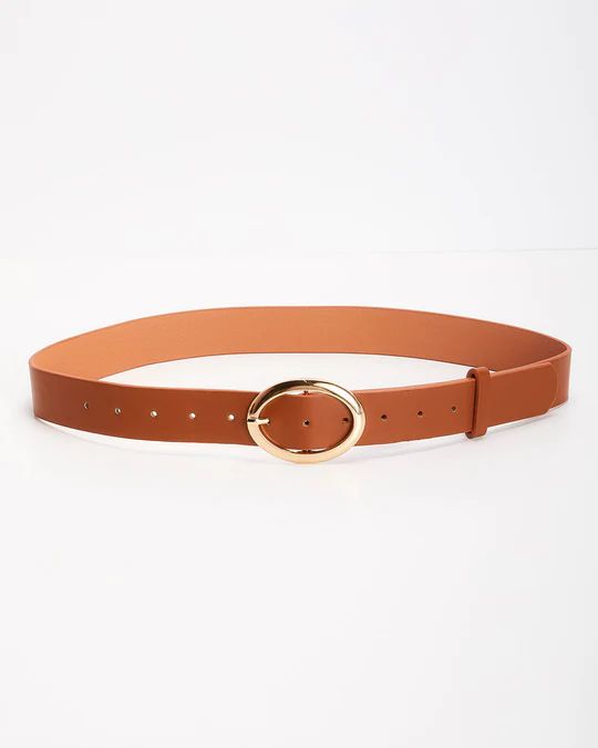 Beauden Oval Buckle Belt | VICI Collection