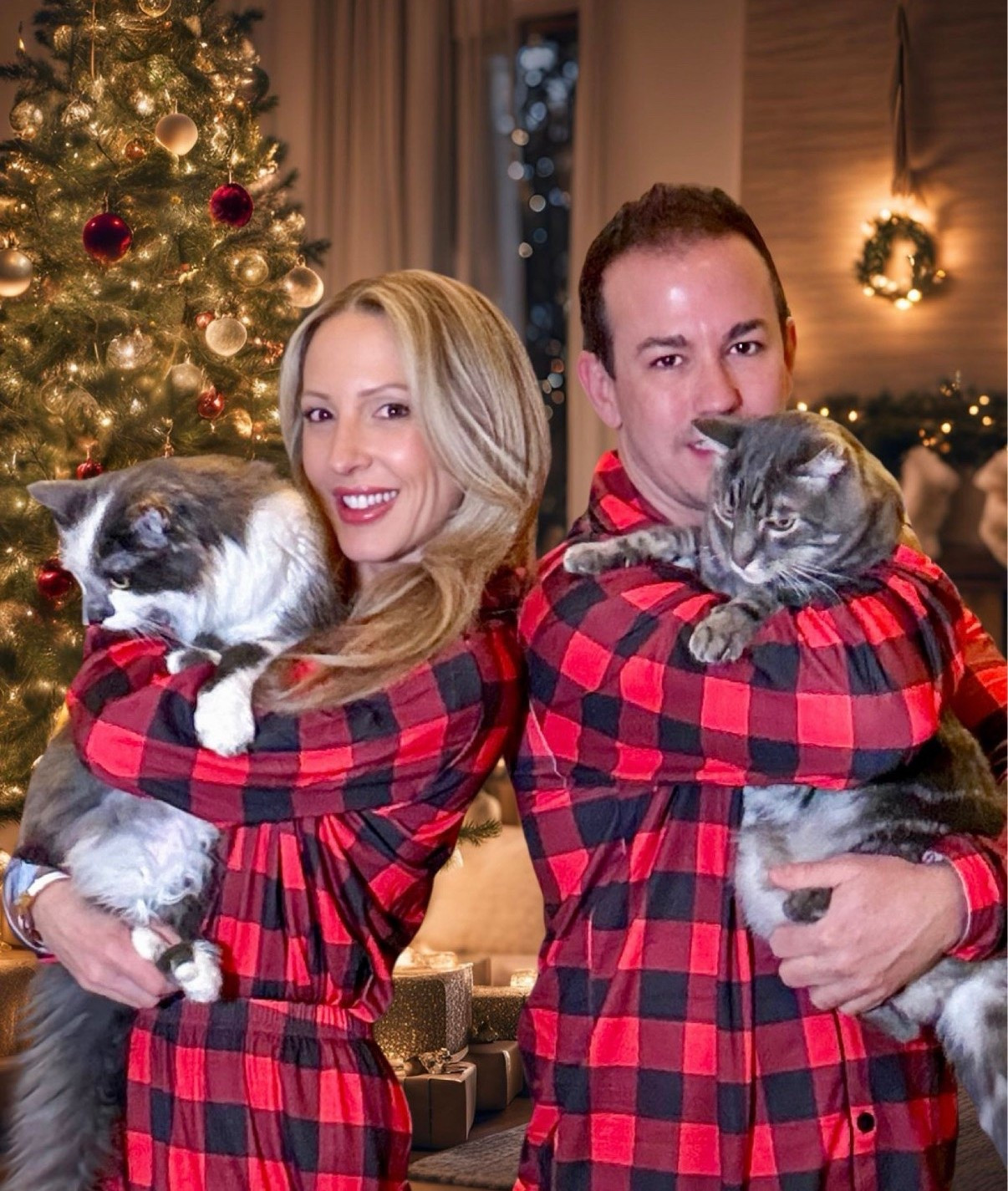 Got to love matching PJ sets for the holidays / matching pajama sets. We got these his and hers plaid PJ sets / tartan pajamas on Amazon Prime so free shipping & returns if they don’t work out.  Christmas pjs, Christmas pajamas, Christmas pajama set, family pj sets, Plaid pajamas, plaid PJs, plaid PJ sets, matching pajamas, tartan PJ set, couples PJ sets, holiday pjs, holiday PJ sets. 

#LTKHoliday #LTKCyberWeek #LTKootd