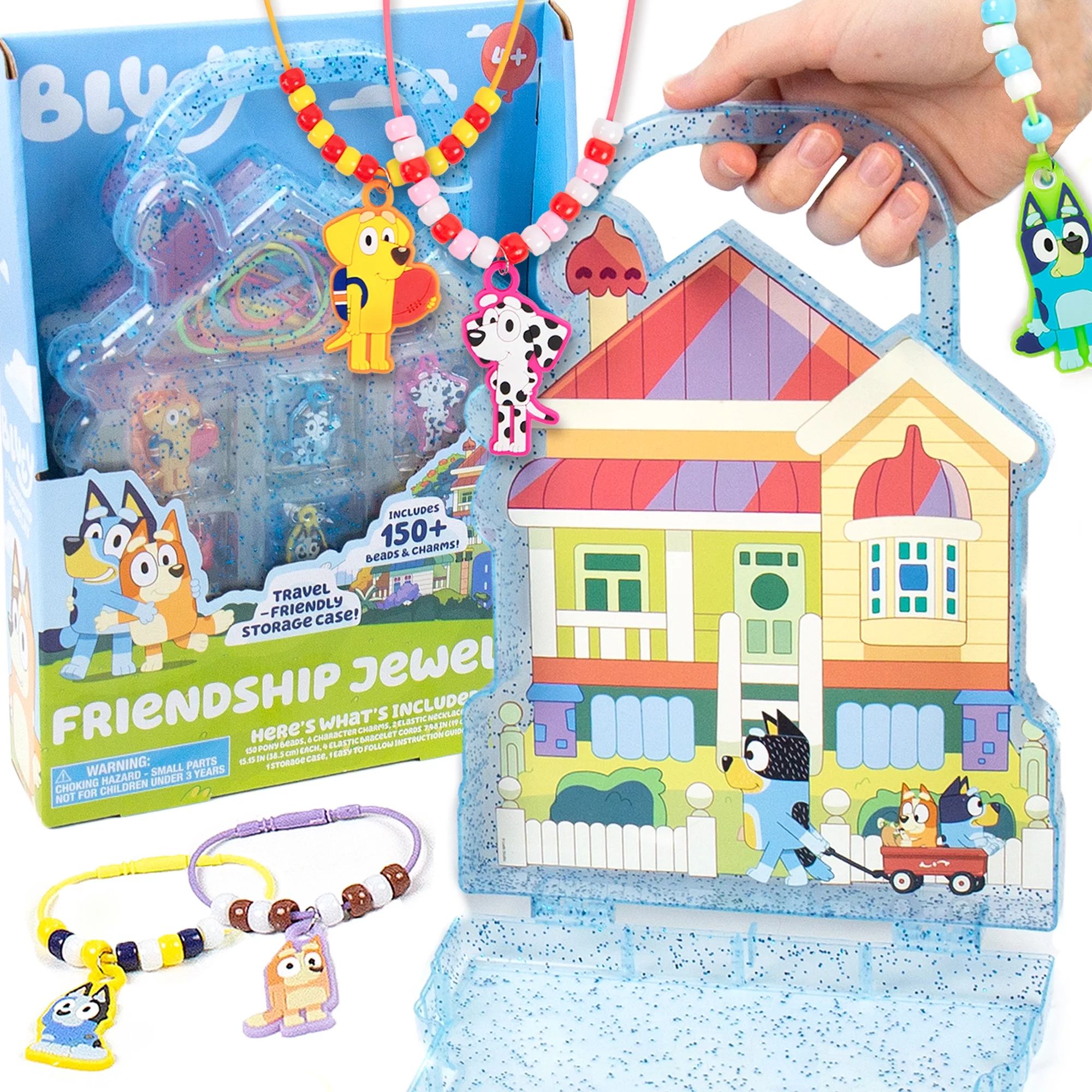 Bluey Friendship Jewelry with Plastic Case, Boys and Girls, Child, Ages 4+ | Walmart (US)
