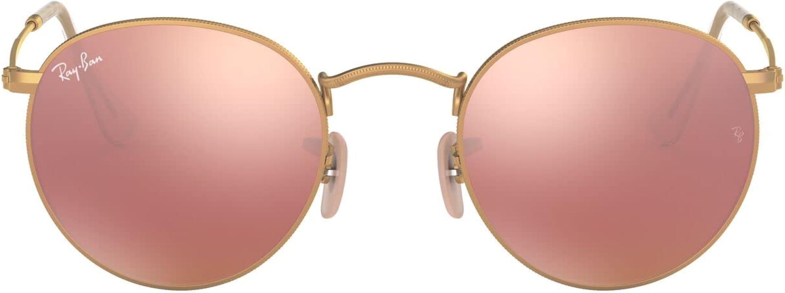 Ray-Ban Rb3447 Round Metal Sunglasses | Amazon (US)