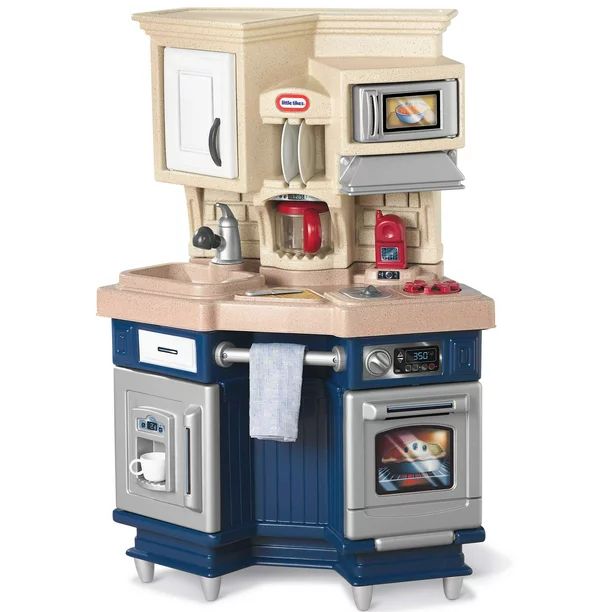 Little Tikes Super Chef Play Kitchen with 13 Piece Accessory Play Set | Walmart (US)