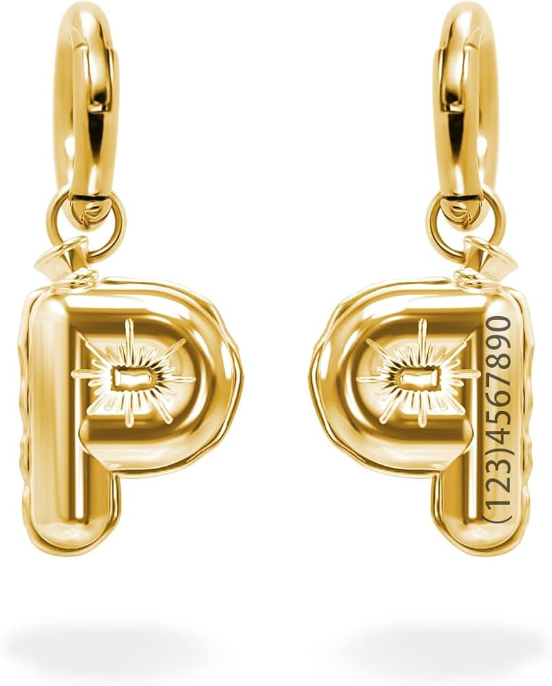 MEMOPAW Dogs ID Tags Personalized Double Sided Deep Engraved Cat & Dog Collar Charm Initials/Numb... | Amazon (US)