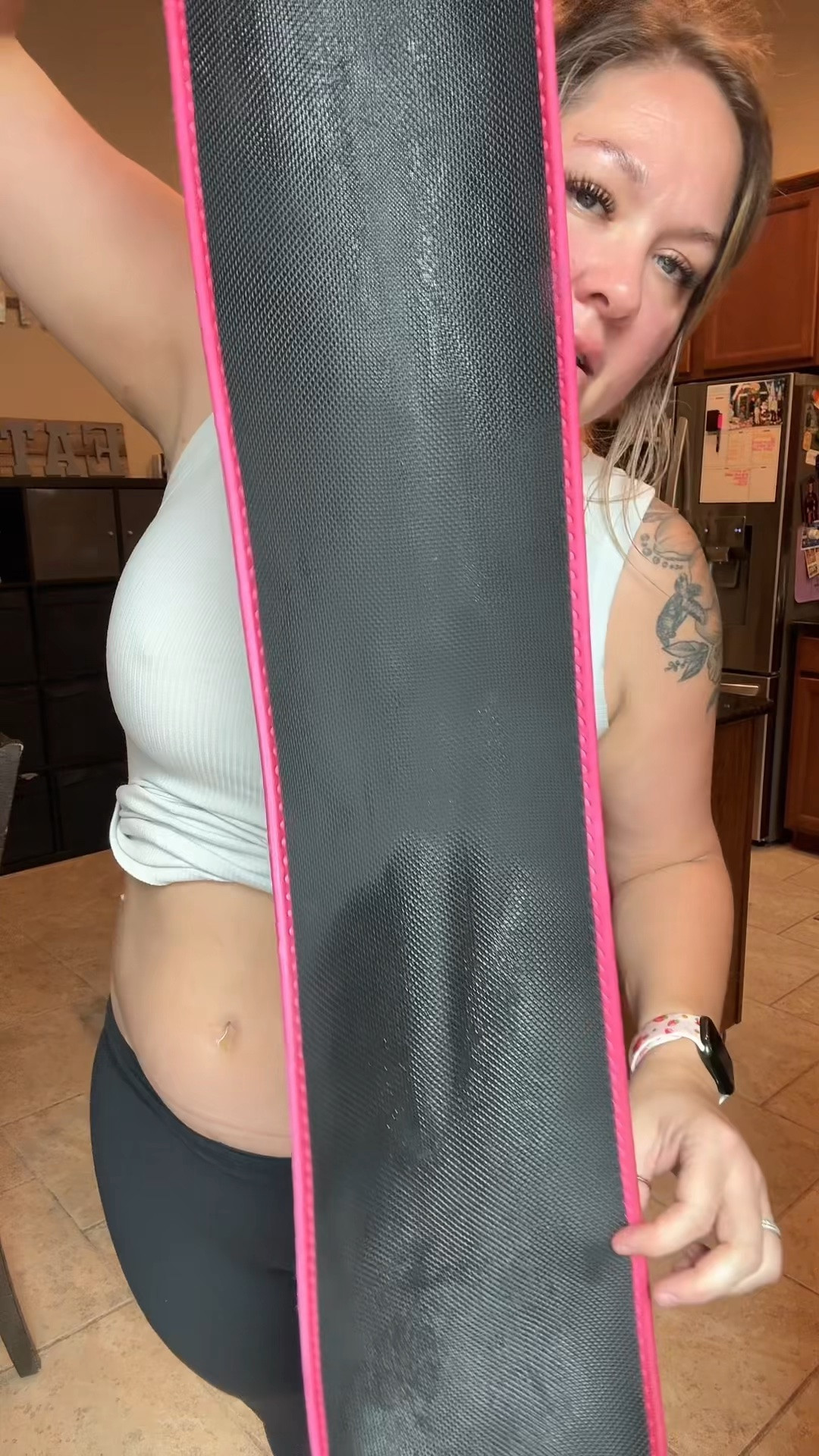 My sweat band I put on every single day for a couple hours that’s helping trim that water weight from mid section and get me a more SNATCHED summer waistline.

#LTKfitnessgoals #LTKmorningroutine #LTKActive