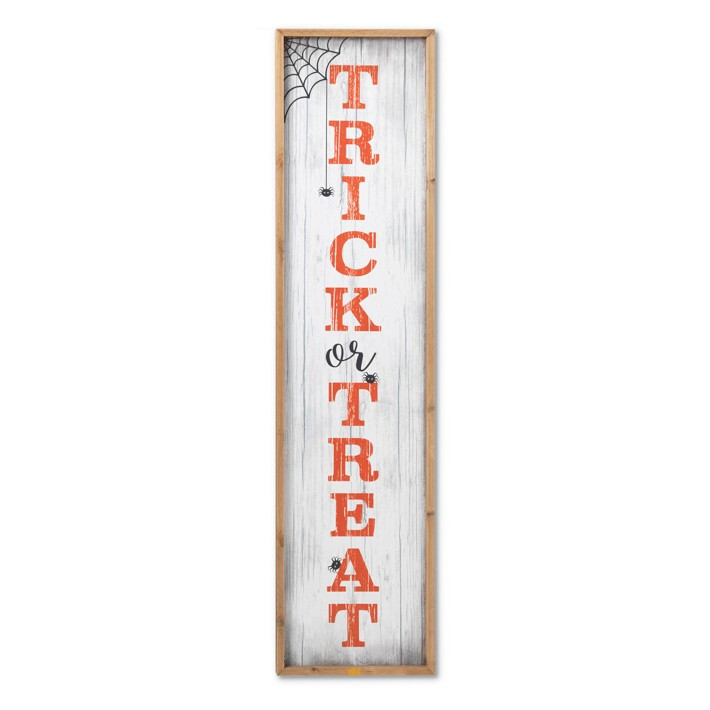 Wooden Halloween Porch Sign, 48" | Williams-Sonoma