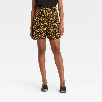 Women's Button Detail Paperbag Shorts - Who What Wear™ | Target