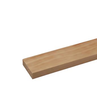 RELIABILT 1-in x 3-in x 8-ft Unfinished Pine Board | Lowe's